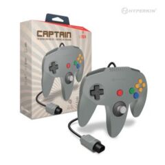 Captain Controller for N64 Gray